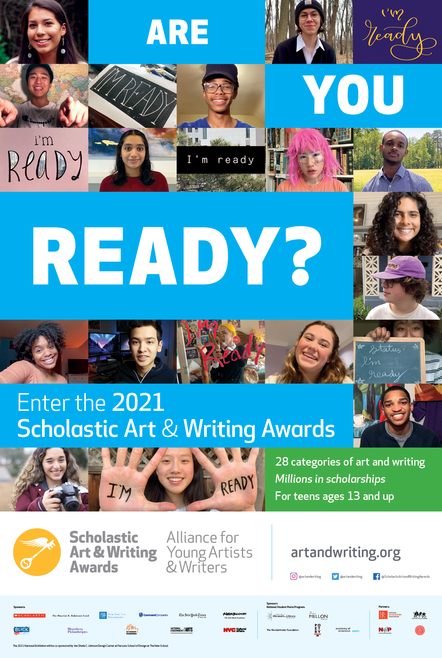 98th Annual Scholastic Art & Writing Awards Now Submissions